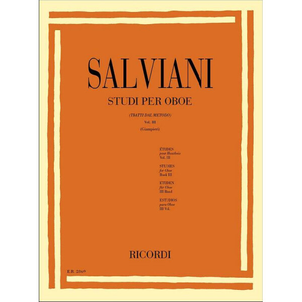 Studi per oboe vol.3