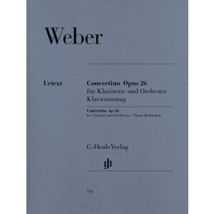 Concertino op.26 für Klarinette und Orchester