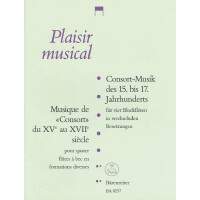 Consort-Musik des 15. bis 17. Jahrhunderts