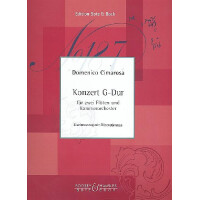 Konzert G-Dur für 2 Flöten und