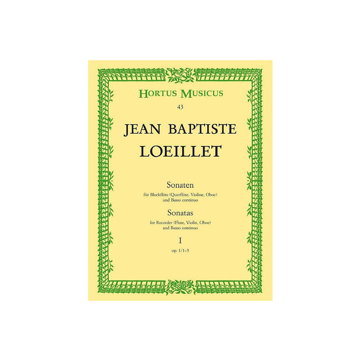 Sonaten op.1 Band 1 (Nr.1-3) box