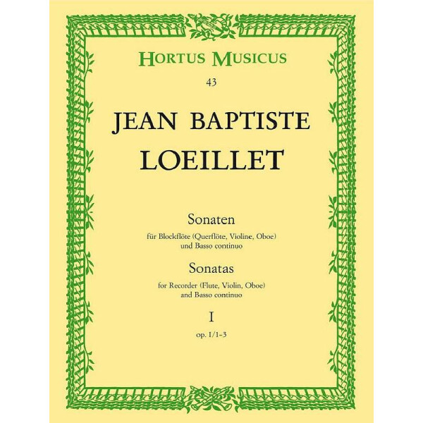 Sonaten op.1 Band 1 (Nr.1-3)