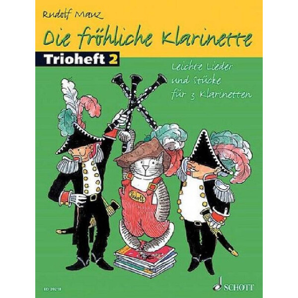 Die fröhliche Klarinette Band 2 - Trioheft