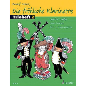Die fr&ouml;hliche Klarinette Band 2 - Trioheft