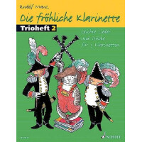 Die fröhliche Klarinette Band 2 - Trioheft