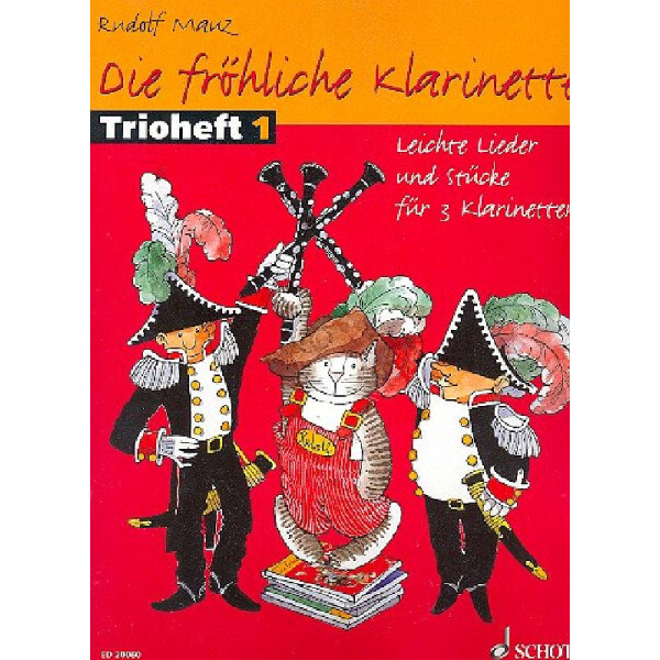 Die fröhliche Klarinette Band 1 - Trioheft