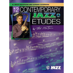 12 contemporary jazz etudes (+cd)