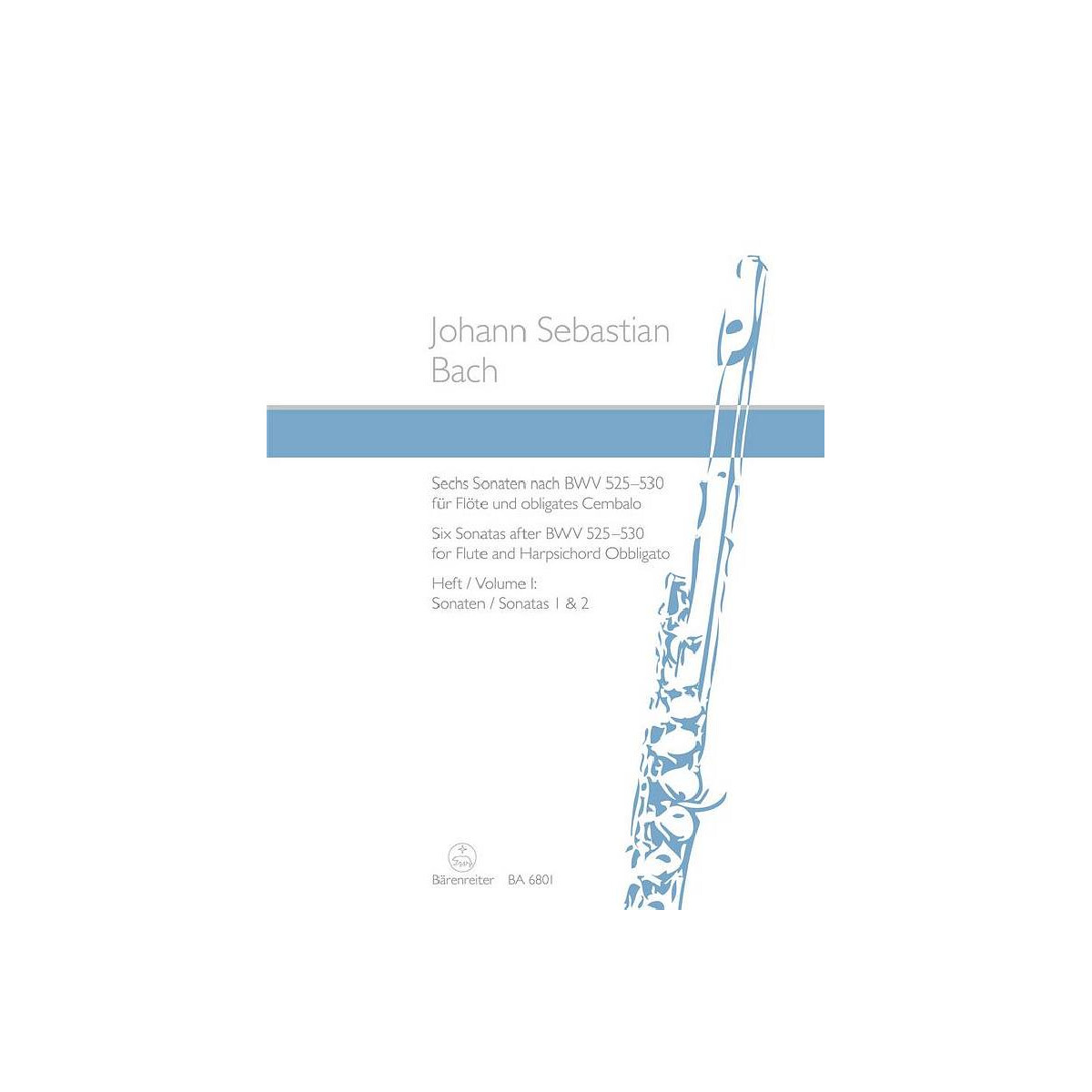 6 Sonaten nach BWV525-530 Band 1 box