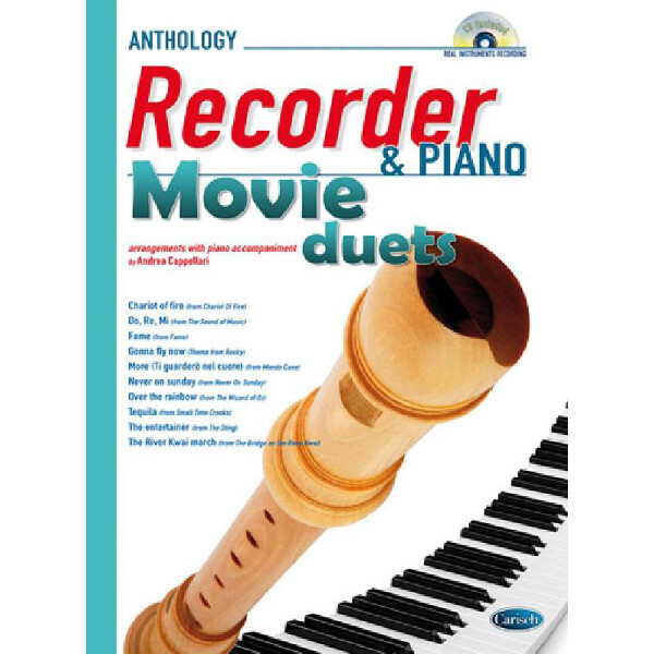 Movie Duets (+CD) for recorder and piano