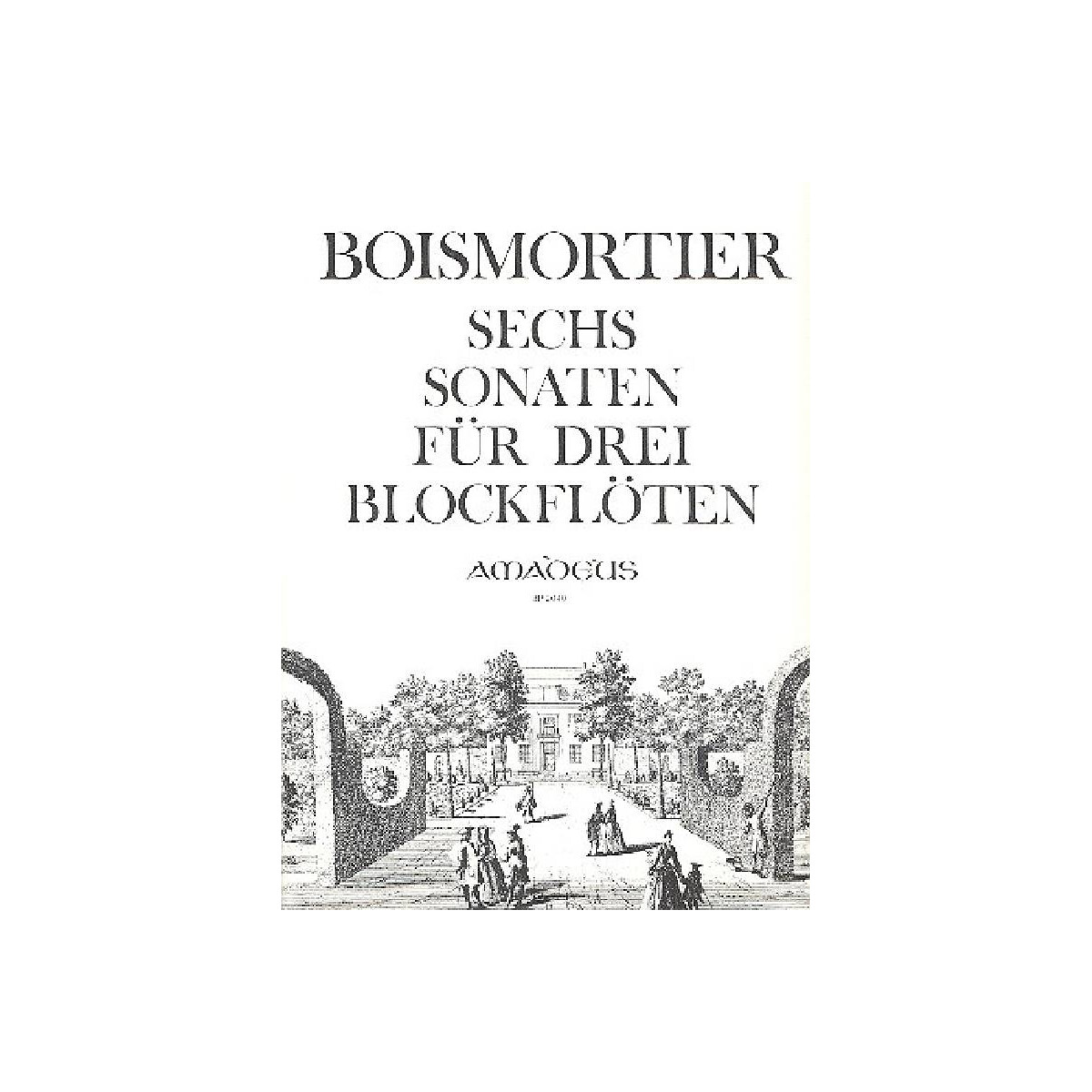 6 Sonaten op.7 für 3 Altblockfl&oum box