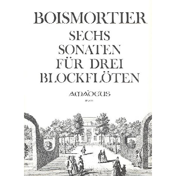 6 Sonaten op.7 für 3 Altblockflöten
