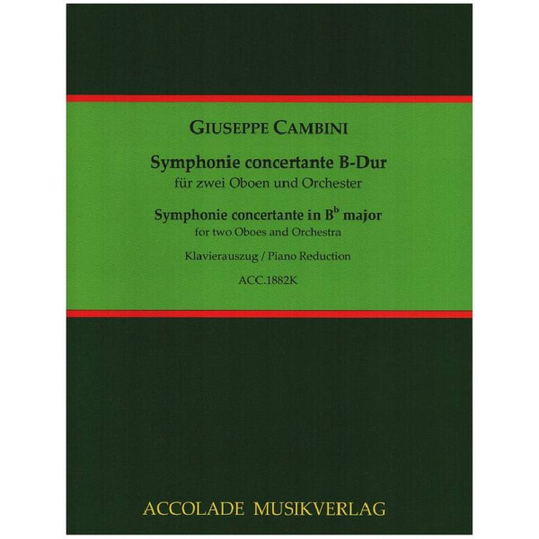 Symphonie concertante B-Dur