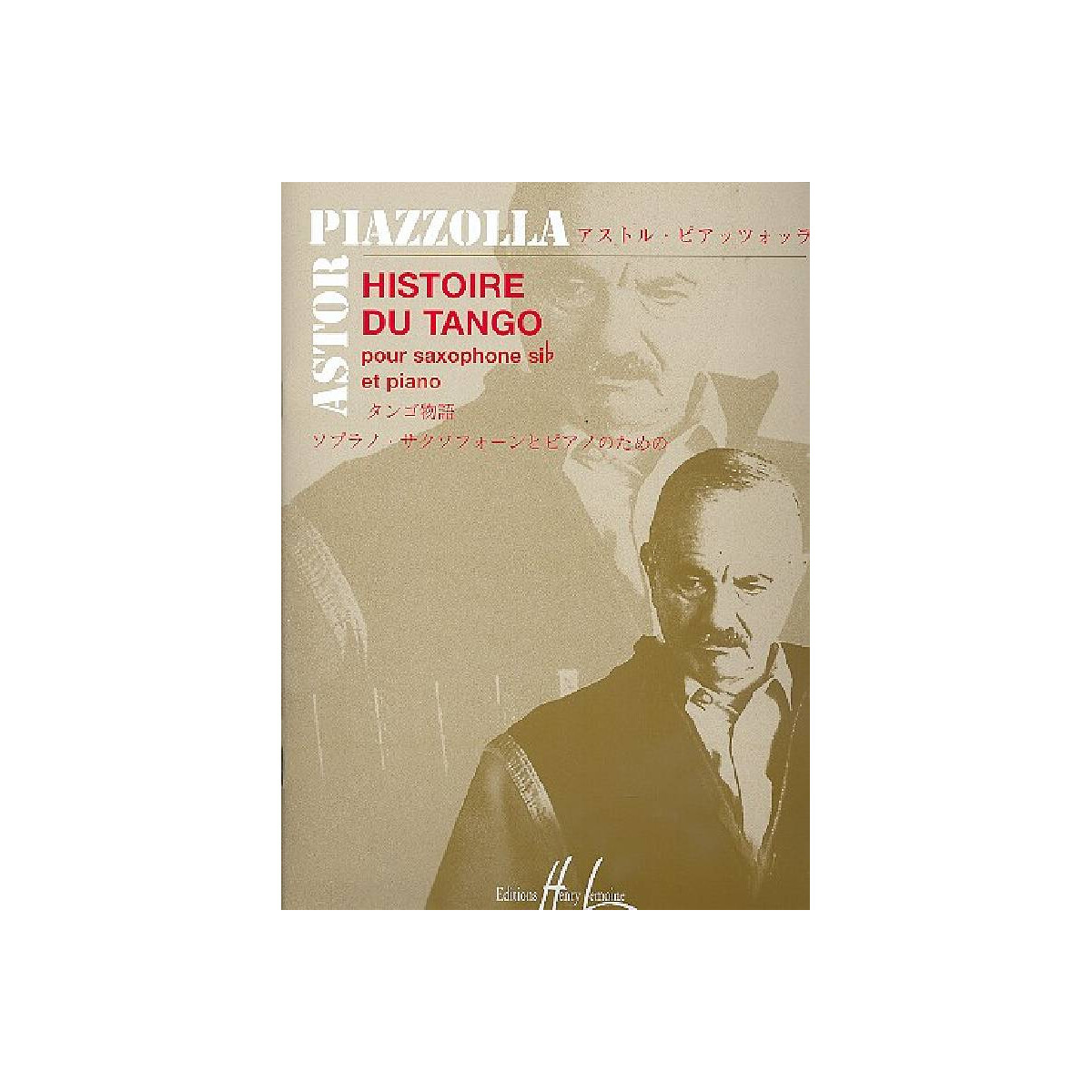 Histoire du Tango pour saxophone