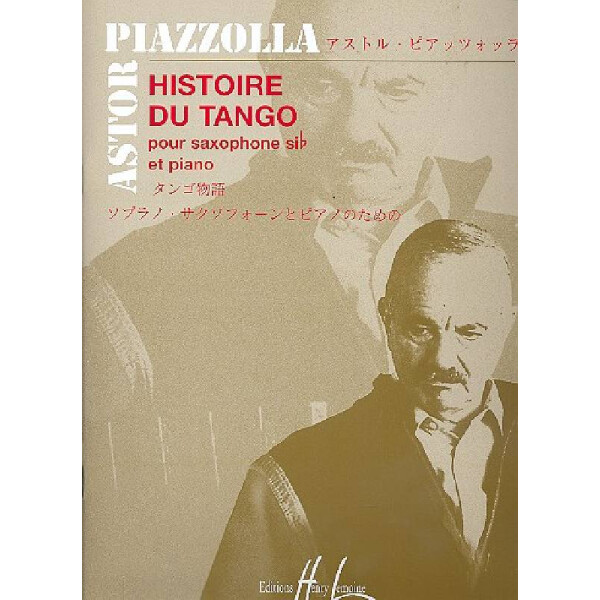Histoire du Tango pour saxophone