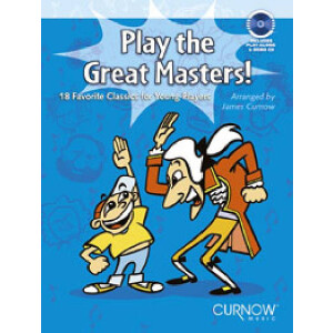 Play the great Masters (+CD)