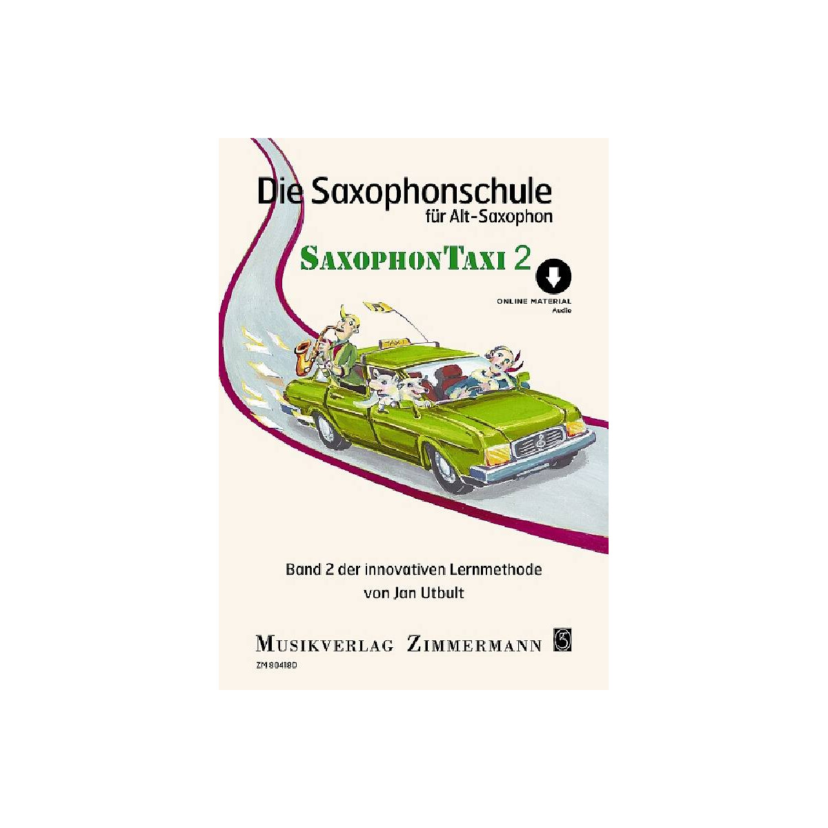 Saxophontaxi Band 2 (+Online Audio) box