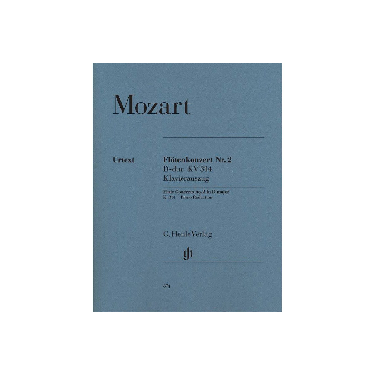 Konzert D-Dur KV314 für Flöte und Orchester