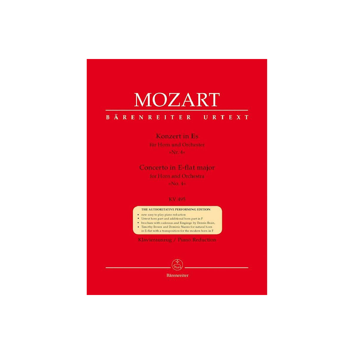 Konzert Es-Dur Nr.4 KV495 box