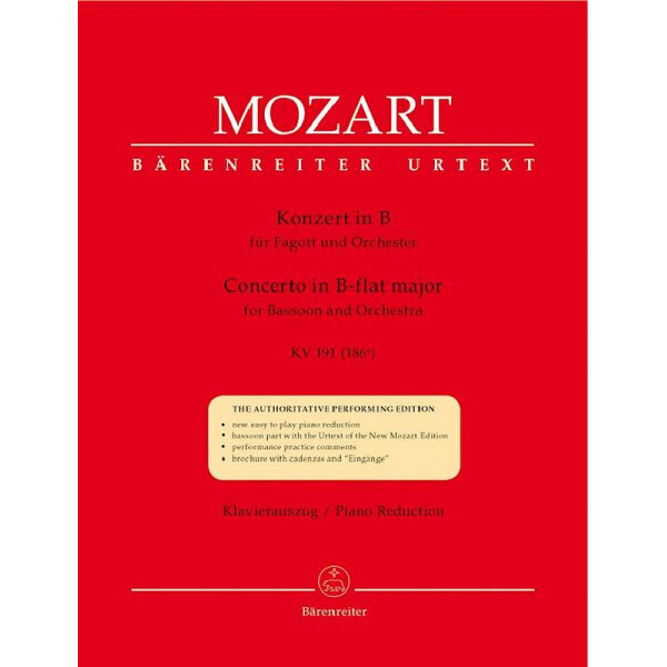 Konzert B-Dur KV191 für