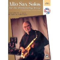 Alto Sax Solos (+CD) for alto saxophone