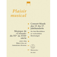 Consort-Musik des 15.-17.