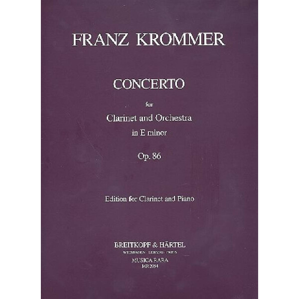 Concerto e minor op.86