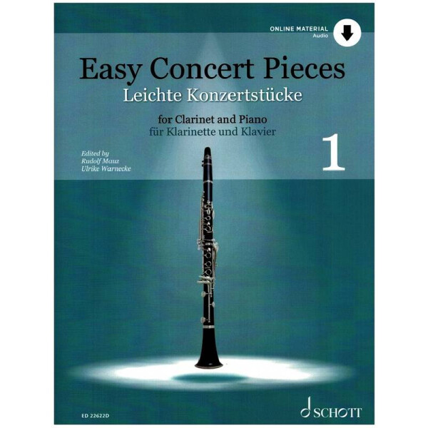 Leichte Konzertstücke Band 1 (+Online Audio)