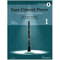 Leichte Konzertstücke Band 1 (+Online Audio)
