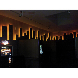 Eurolite RUBBERLIGHT LED RL1-230V yellow 9m