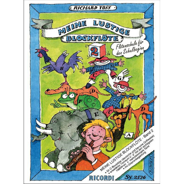 Meine lustige Blockflöte Band 2