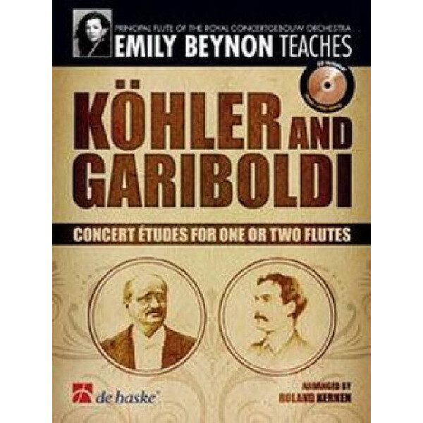 Concert Etudes (+CD) for 1-2 flutes
