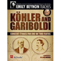 Concert Etudes (+CD) for 1-2 flutes