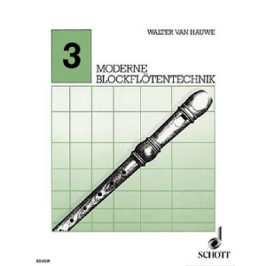 Moderne Blockflötentechnik Band 3