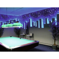 Eurolite RUBBERLIGHT LED RL1-230V blue 9m