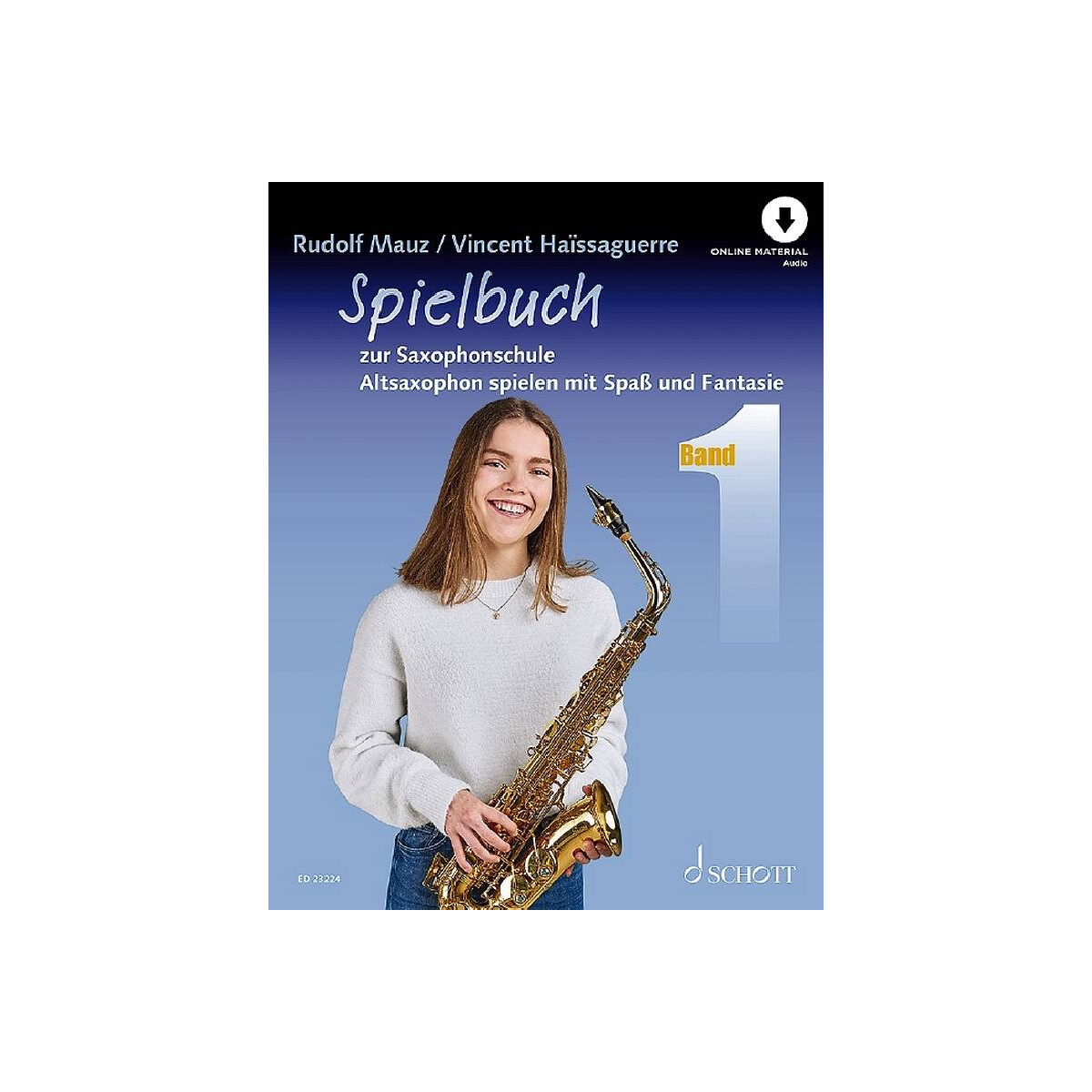 Spielbuch zur Saxophonschule Band 1 (+On box