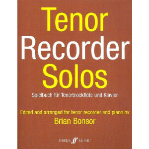 Tenor Recorder Solos Spielbuch