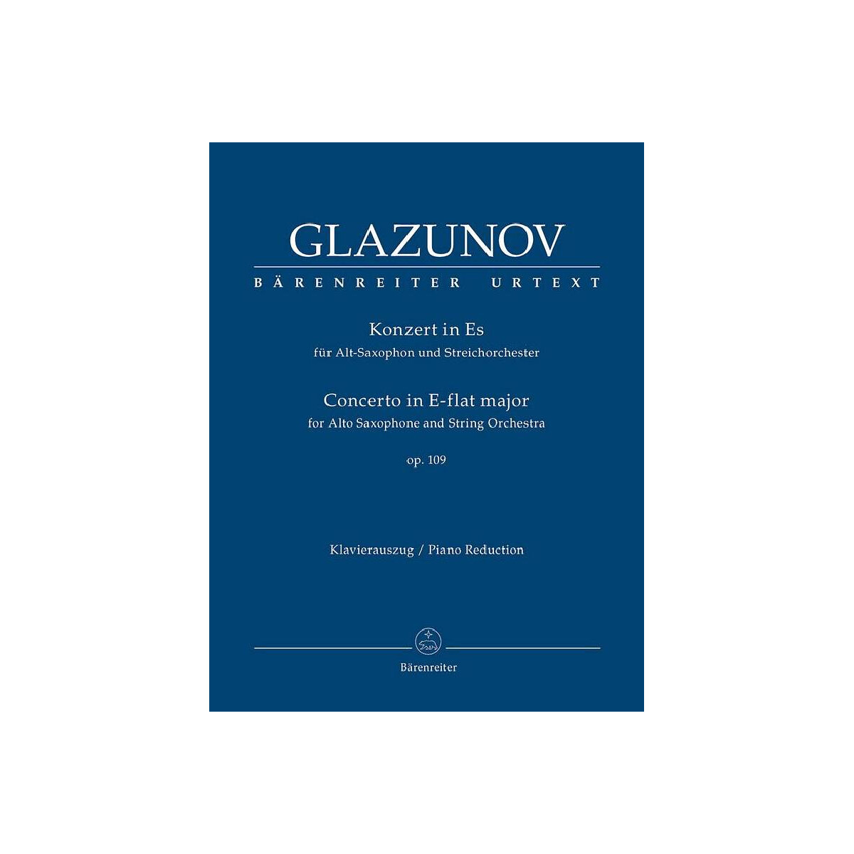 Konzert Es-Dur op.109 für Altsaxoph box