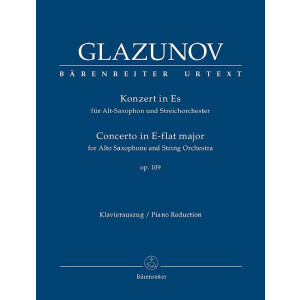 Konzert Es-Dur op.109 f&uuml;r Altsaxophon