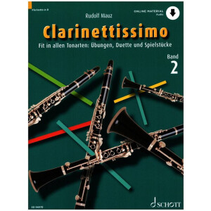 Clarinettissimo Band 2 (+Online Audio)