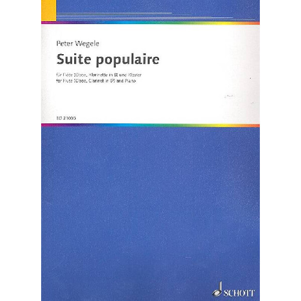 Suite populaire pour flute and piano
