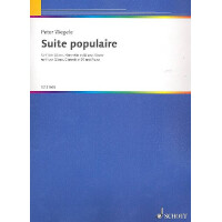 Suite populaire pour flute and piano