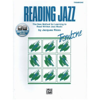 Reading Jazz (+Online Audio) for trombone