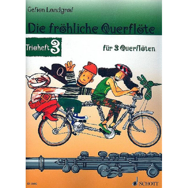 Die fröhliche Querflöte Band 3 - Trioheft