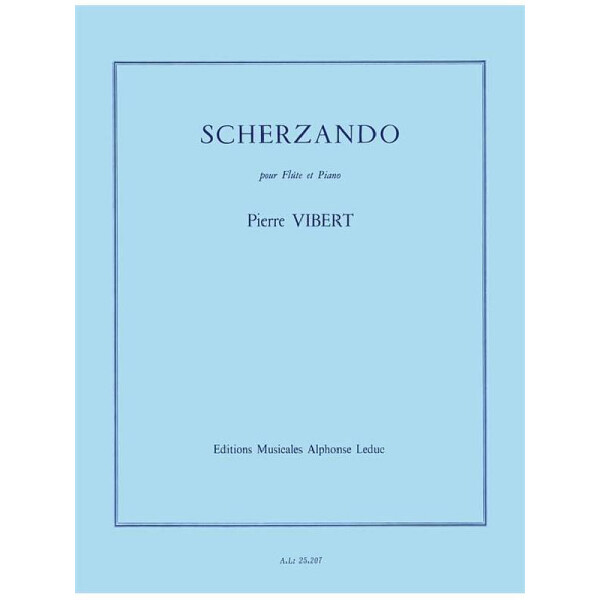 Scherzando pour flûte et piano