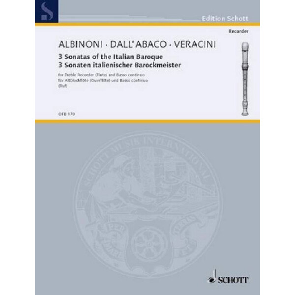 3 Sonaten italienischer Barockmeister