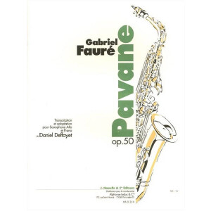 Pavane op.50 pour saxophone alto