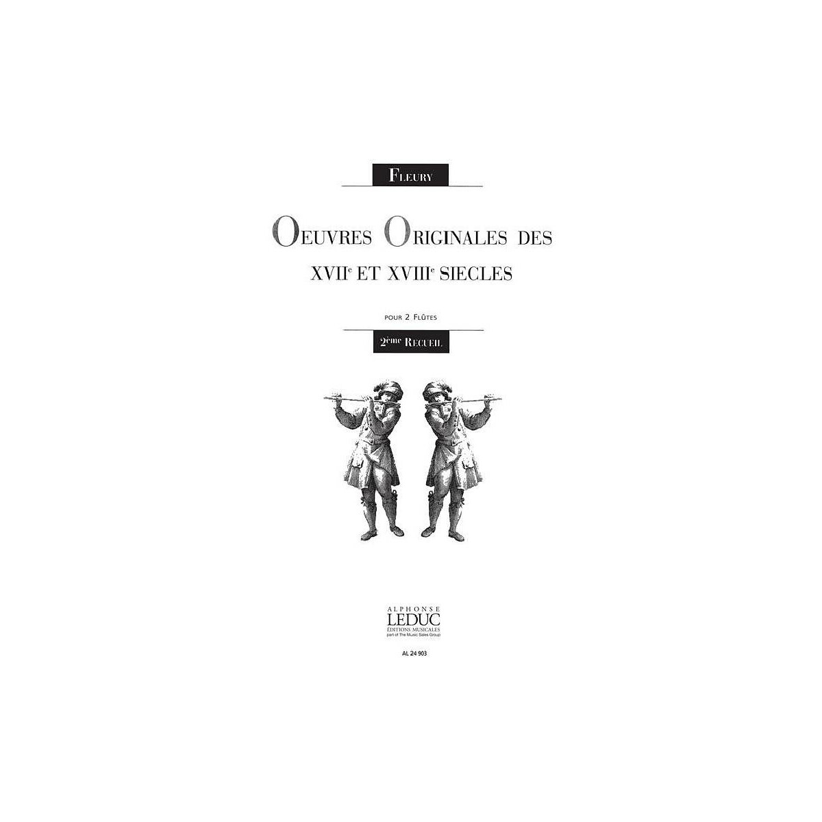 Oeuvres originales des 17ème et 18ème siecles 