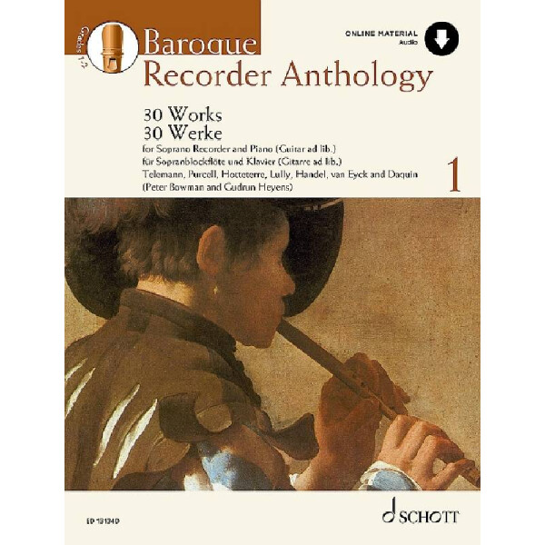 Baroque Recorder Anthology vol.1 (+Online Audio)
