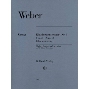 Konzert f-Moll Nr.1 op.73 für Klarinette und Orchester