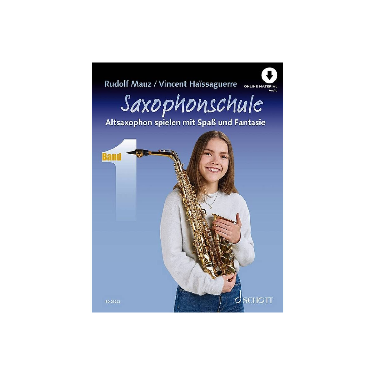 Saxophonschule Band 1 (+Online Audio)